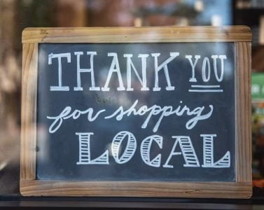 The Future of Retail Design: Sustainable Shopping Centres blackboard-with-thank-you-for-shopping-signage